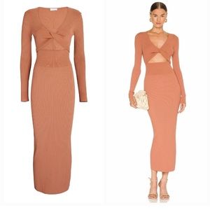A.L.C. Madison Dress in Terracotta XS